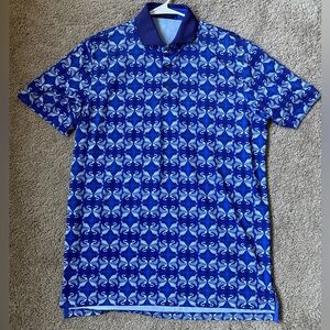 Greyson Polo - Royal Blue w/ Swans